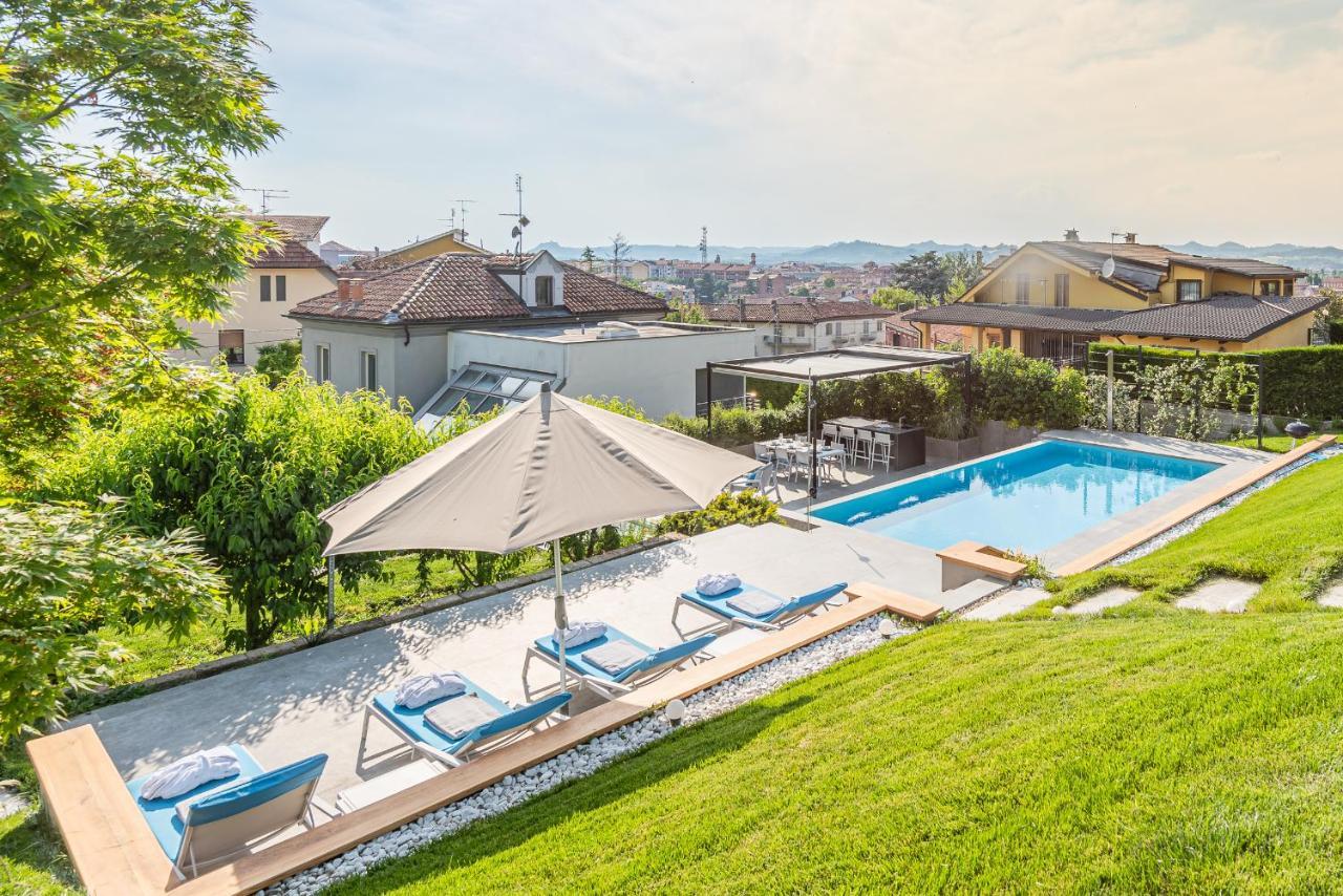 Villa Anna, Luxury And Private Pool Alba  Exterior photo